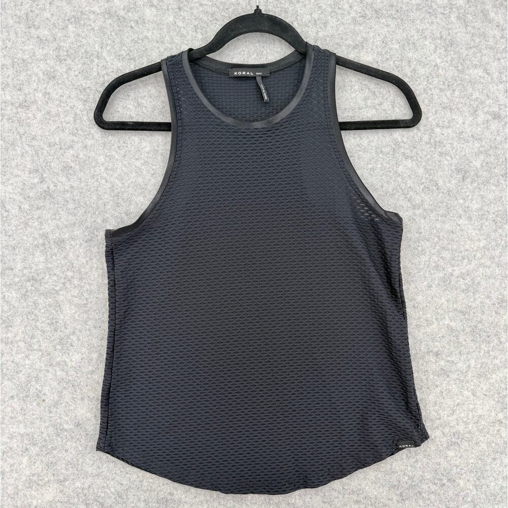 Koral Aerate Netz Performance Mesh Tank Top Size SMALL